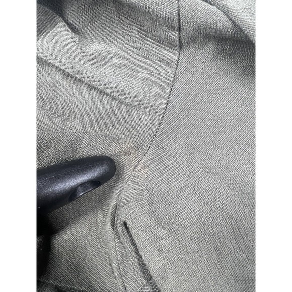 Eileen Fisher Womens Size Medium Stretch Tapered Leg Crop Pants Green - Picture 8 of 8